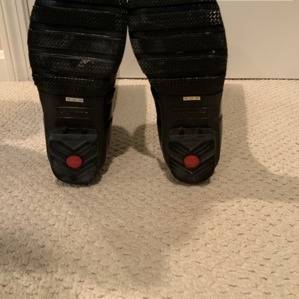 Hunter Women’s Original Tall Gloss Rain Boots Size 8 - Picture 6 of 7
